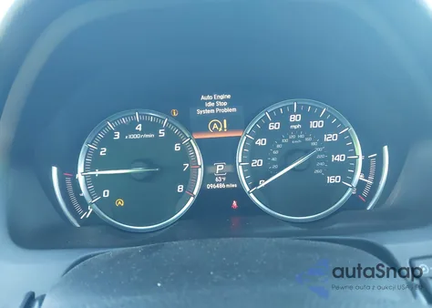 2017 Acura Tlx Advance Package из США, поврежденный, VIN 19UUB3F7XHA001567